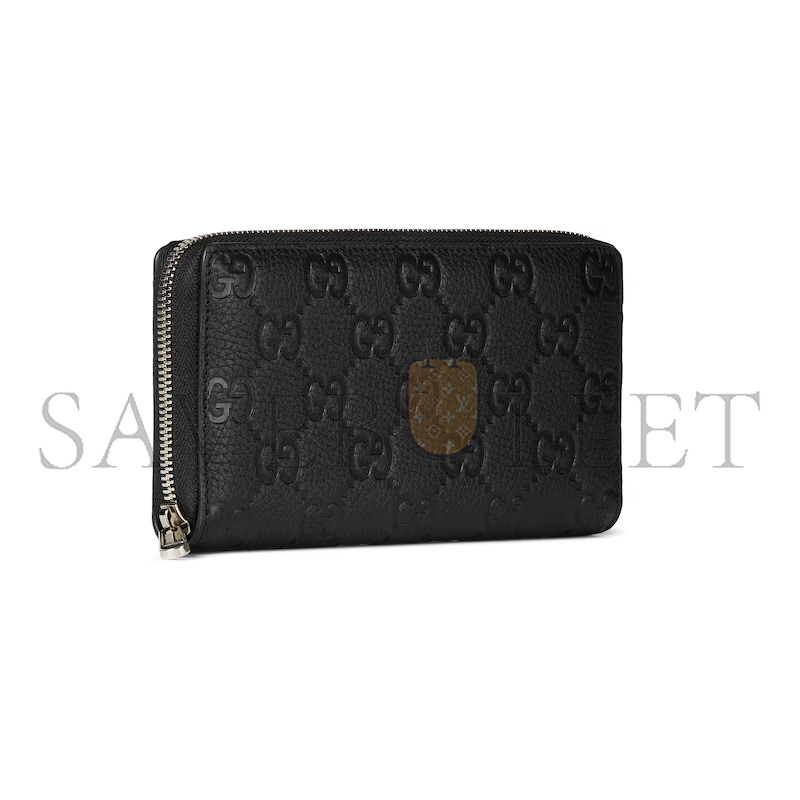 GUCCI IMPRINT ZIP AROUND WALLET 835003 (19*10.5*2.5cm) GUCCI IMPRINT ZIP AROUND WALLET 835003 (19*10.5*2.5cm)